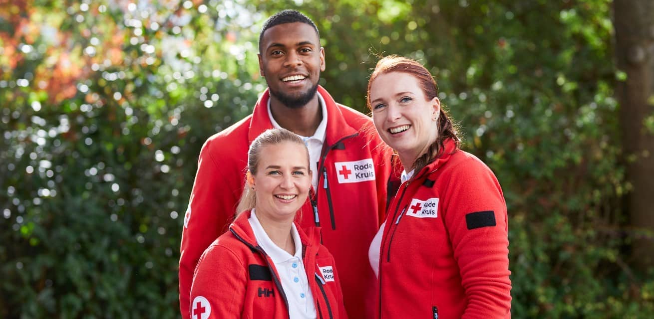 Rode Kruis Volunteers